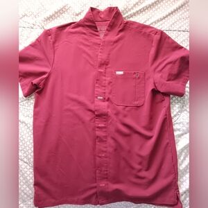 WOMENS FIGS TOP SUSWE COLLAR SIZE M